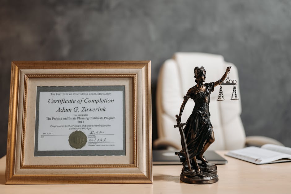 A security training completion certificate